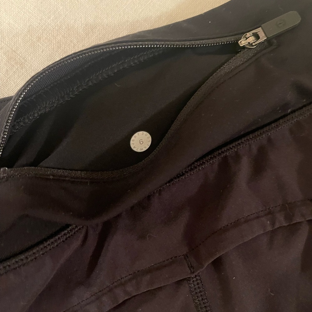 Lululemon size 6 (older style) speed up shorts.